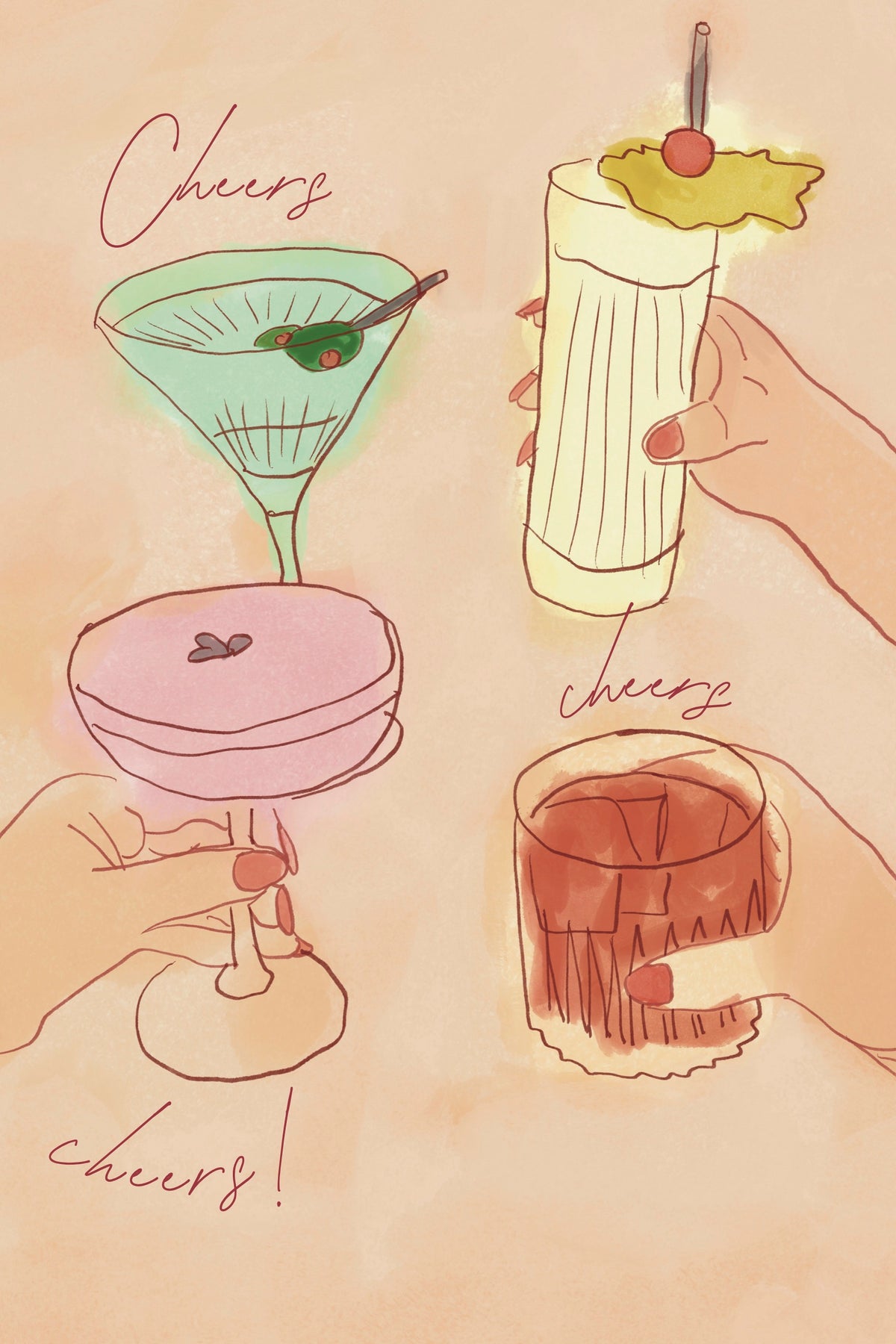 Cheers - Art Print