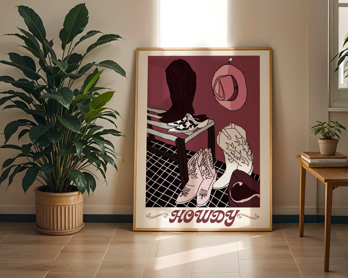 Howdy Western Cowboy Inspired - Digital Product