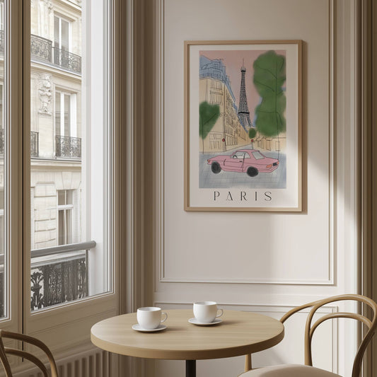 Paris Eiffel Tower Print - Digital product