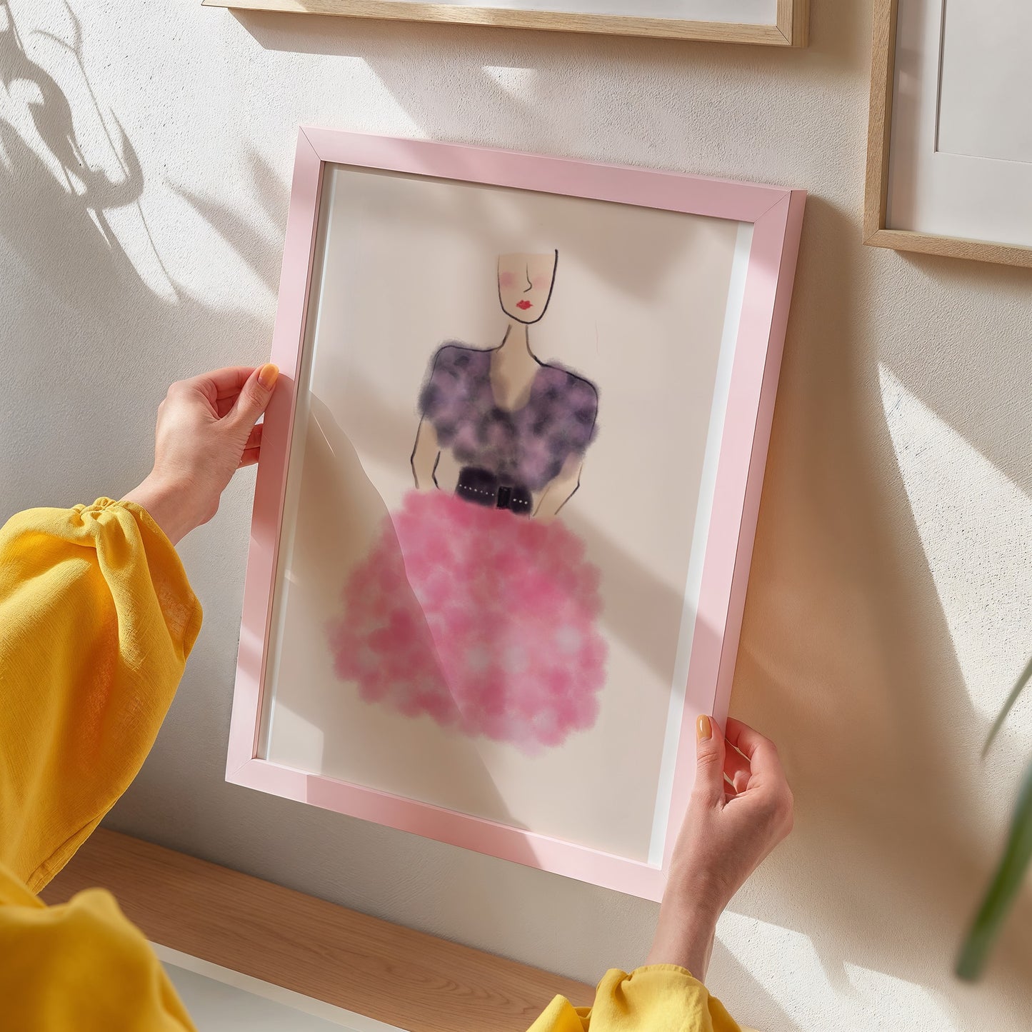 Fashion Lady, Sketch Style Print - Digital Product
