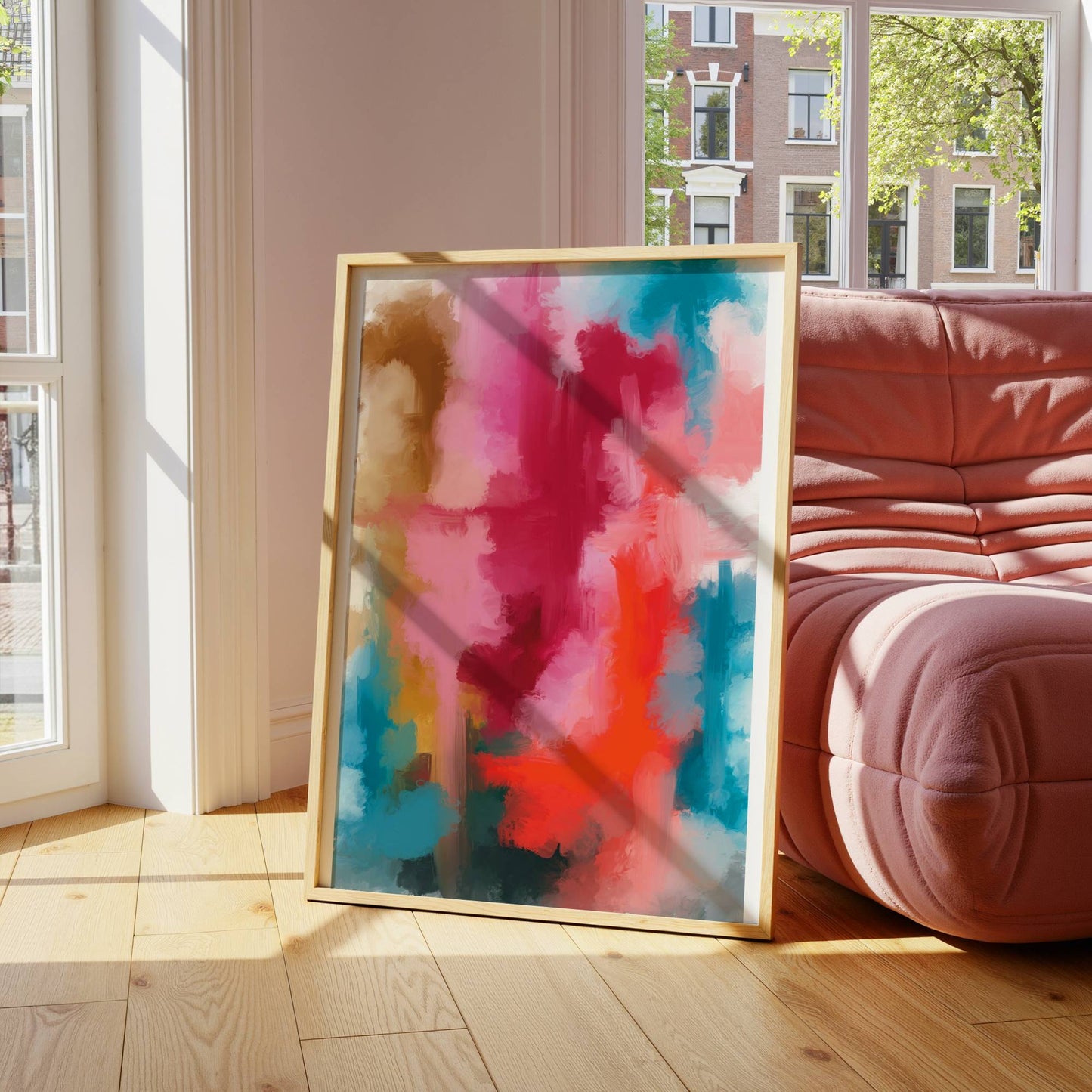 Bold Abstract Painting - Digital Product