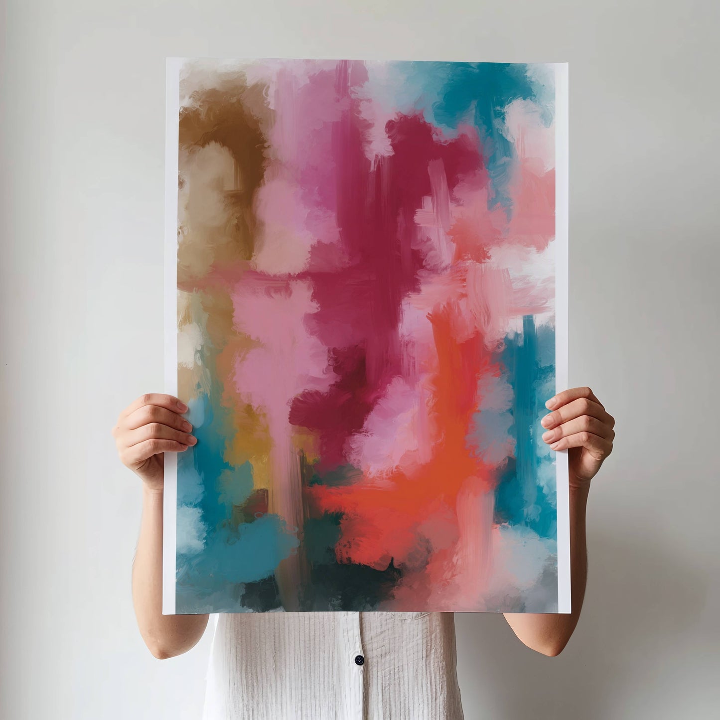 Bold Abstract Painting - Digital Product