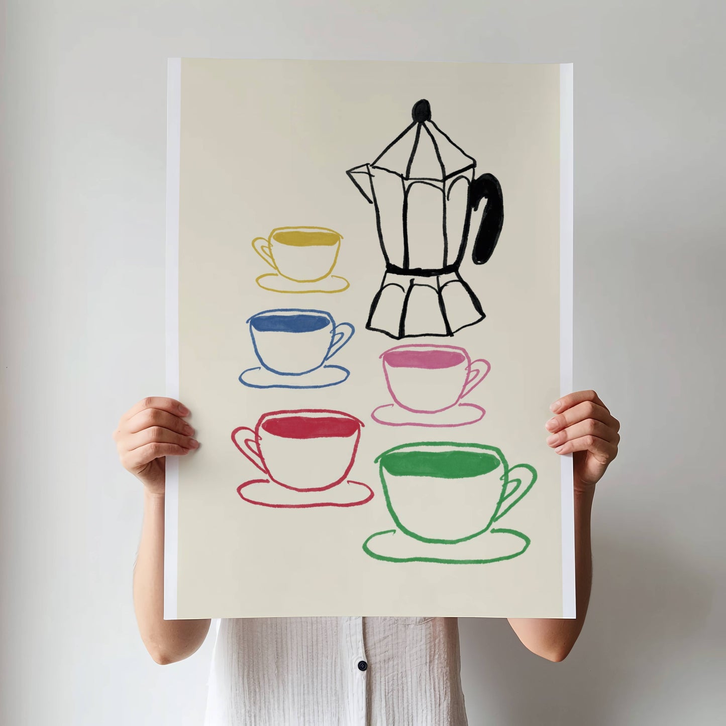 Espresso Lover Colorful Print - Digital Product