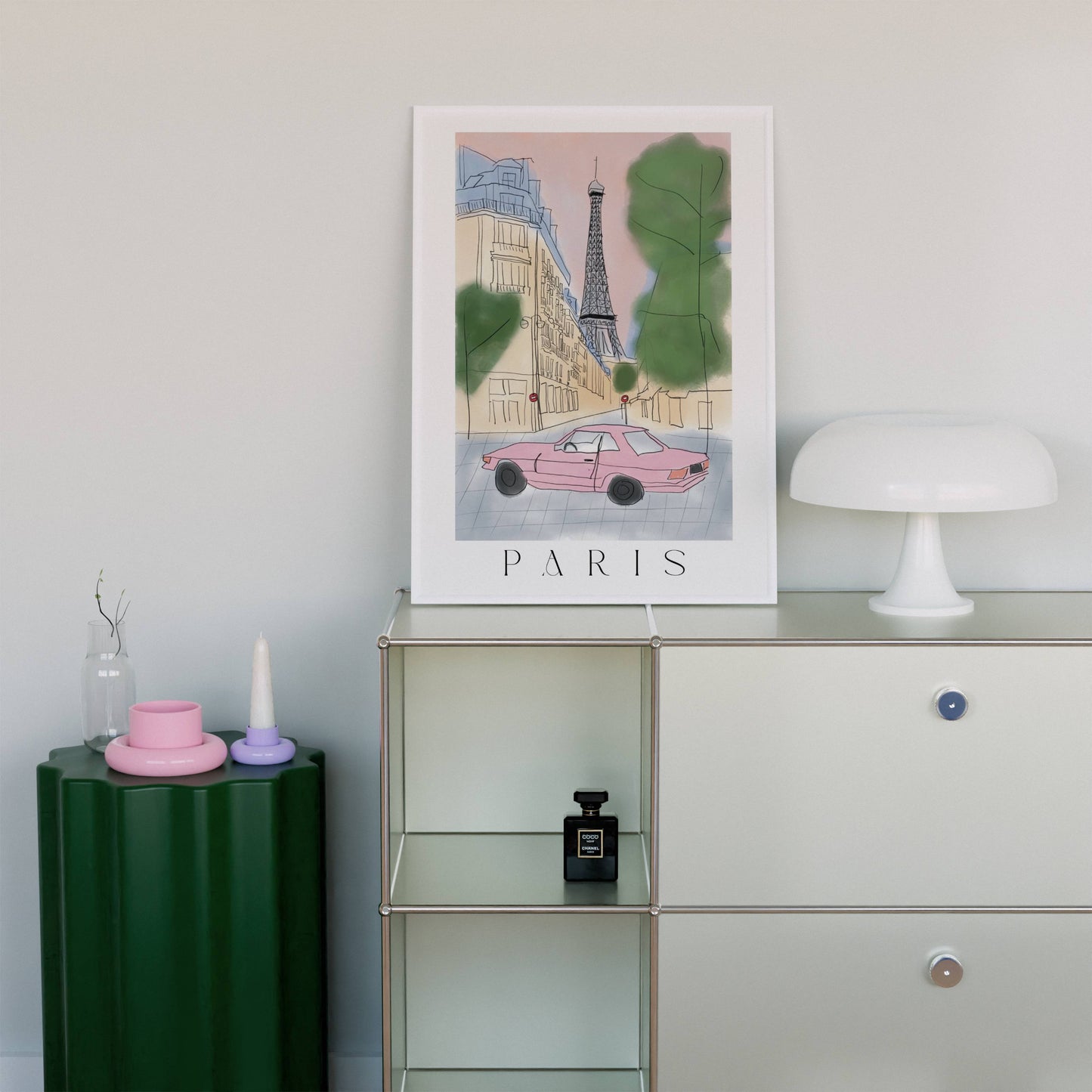 Paris Eiffel Tower Print - Digital product