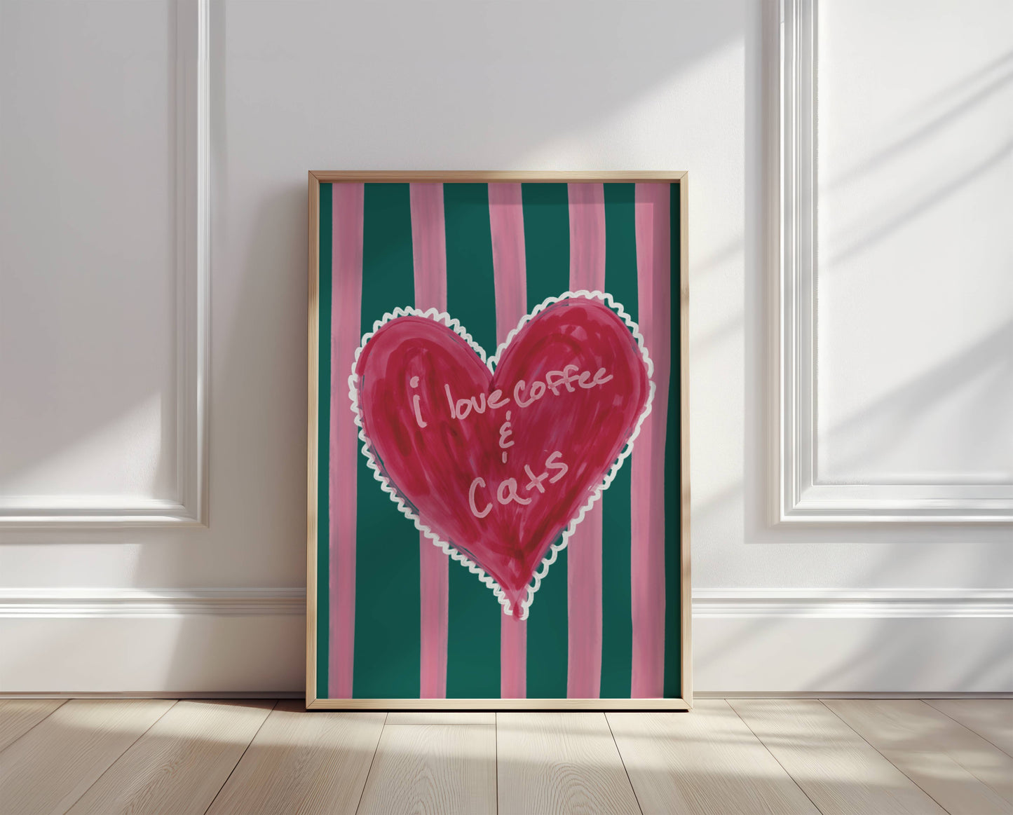 "I Love Coffee & Cats" - Digital product