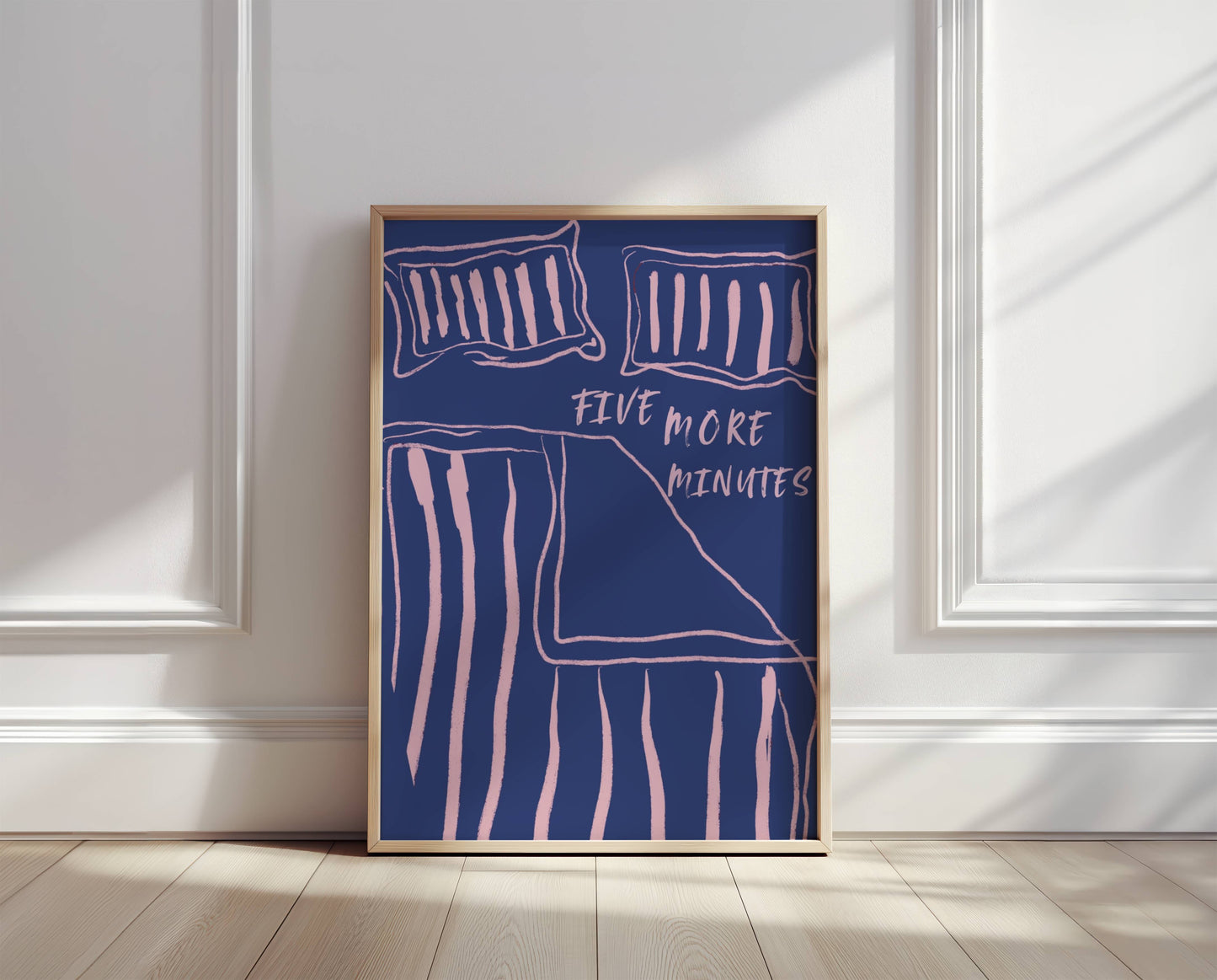 Five More Minutes Cozy Quote - Digital Product