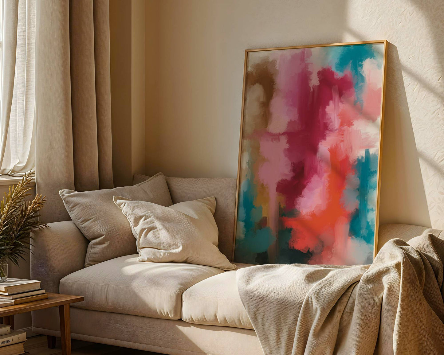 Bold Abstract Painting - Digital Product