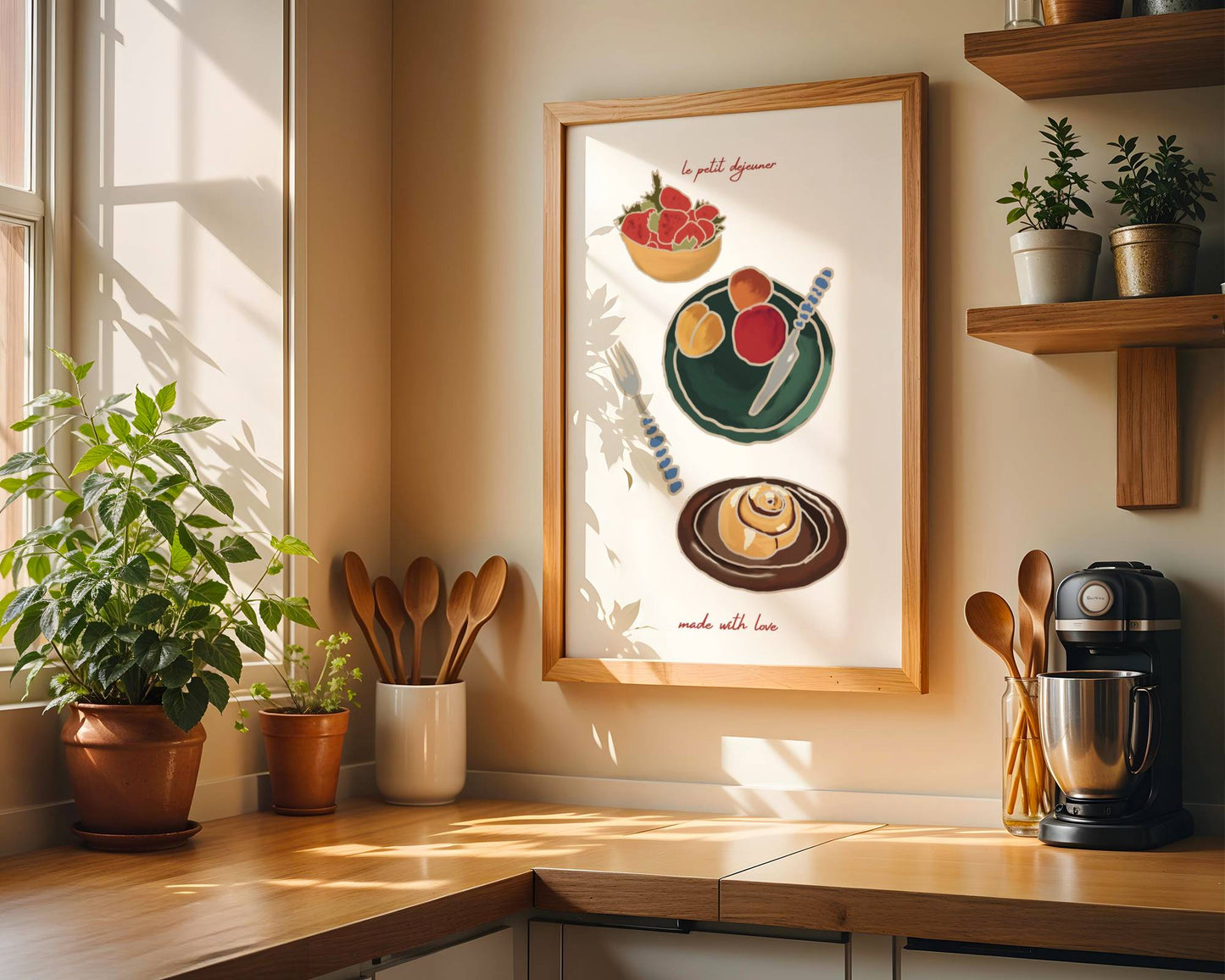 "Petit Dejeuner" Breakfast Print - Digital Product