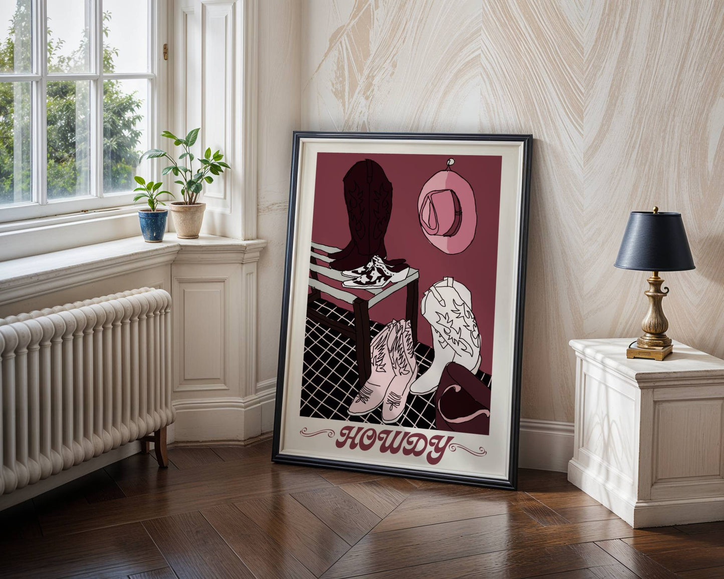 Howdy Western Cowboy Inspired - Digital Product