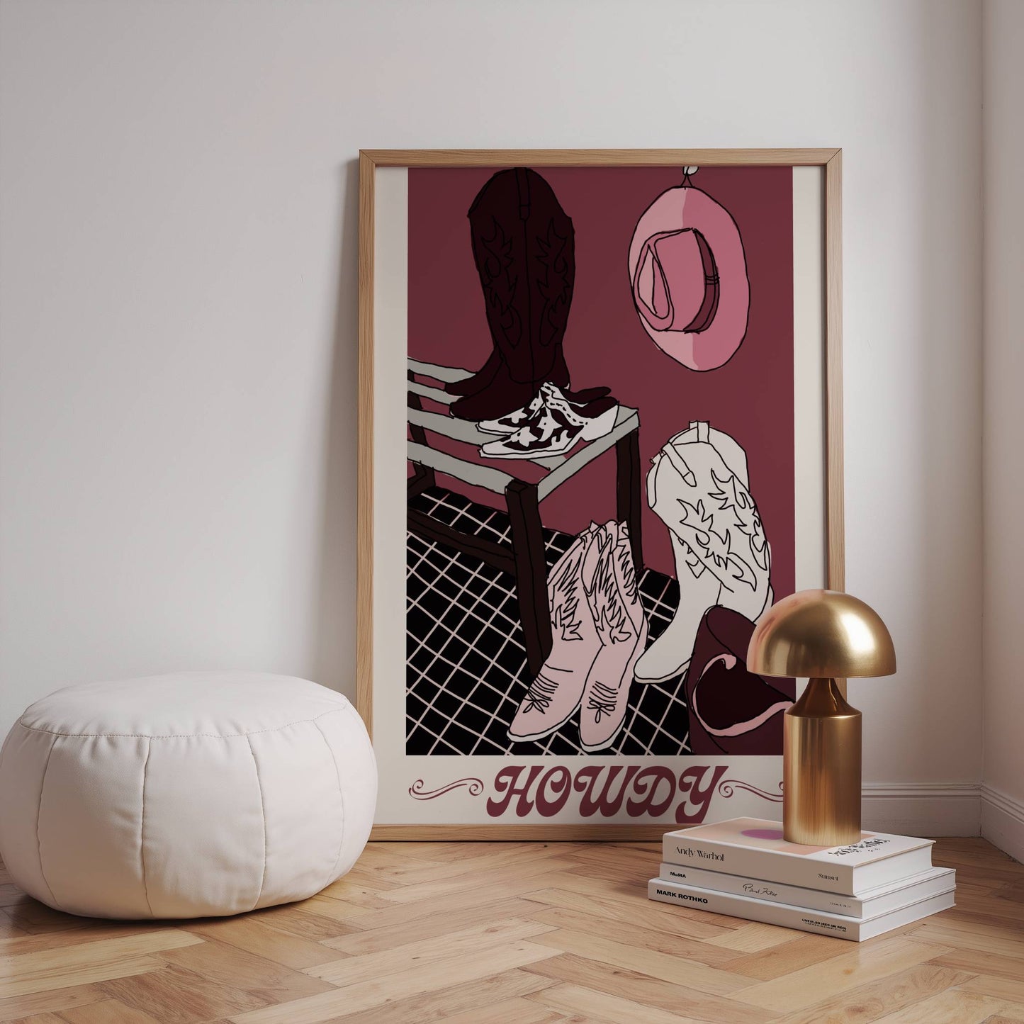 Howdy Western Cowboy Inspired - Digital Product
