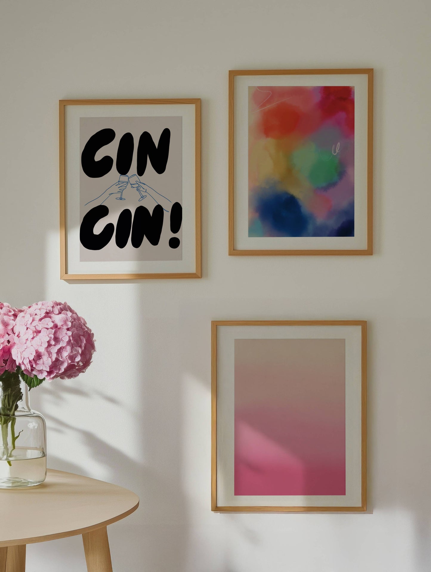Colorful Watercolor Aura Print - Digital Product
