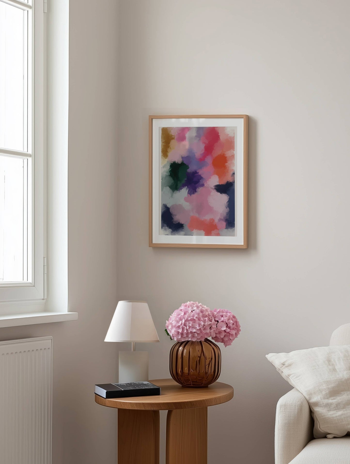 Colorful & Dreamy Abstract, Contemporary Wall Art - Digital Product