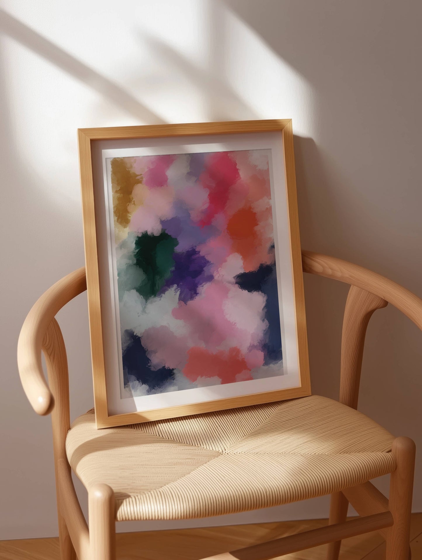 Colorful & Dreamy Abstract, Contemporary Wall Art - Digital Product