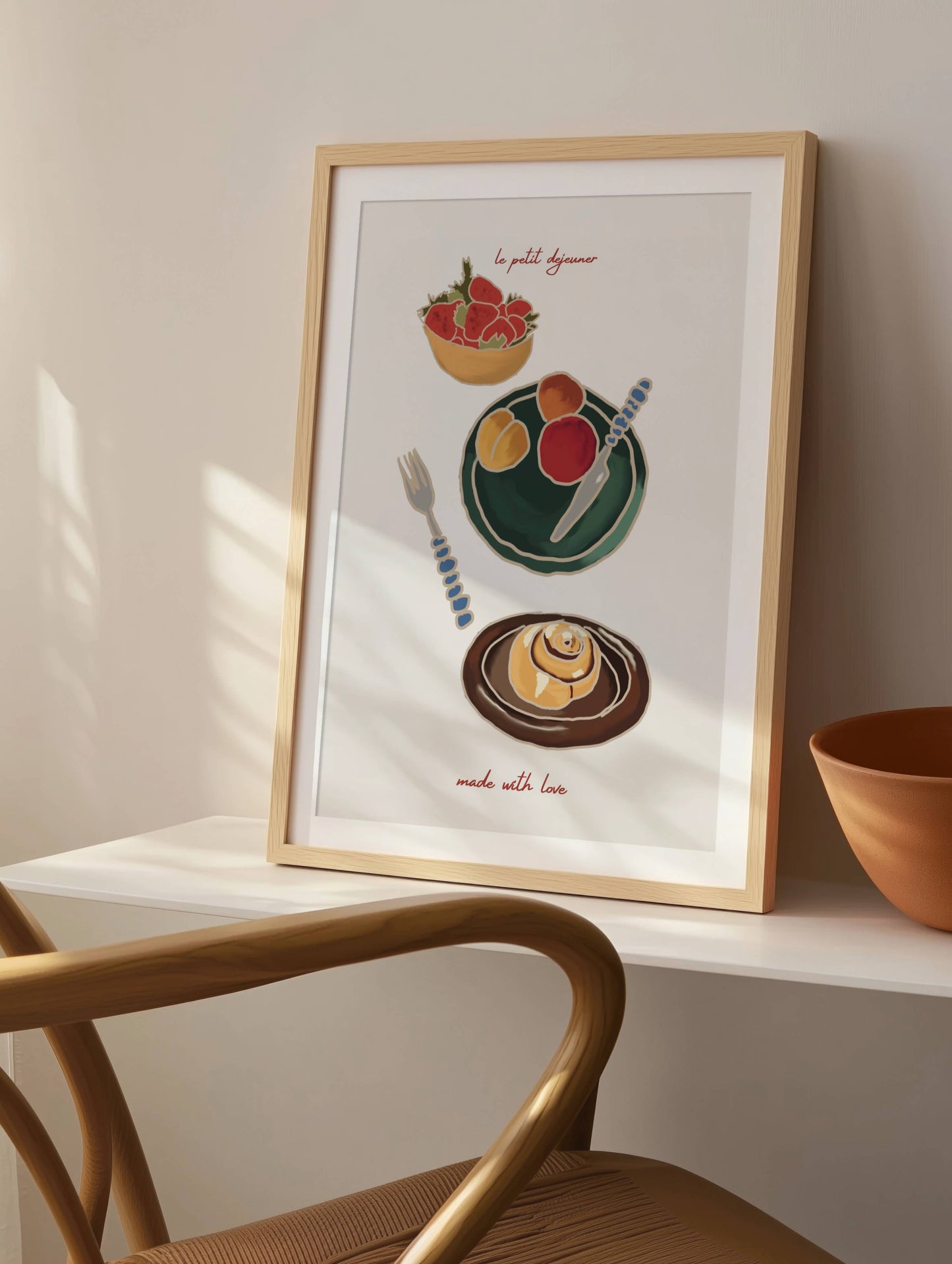 "Petit Dejeuner" Breakfast Print - Digital Product