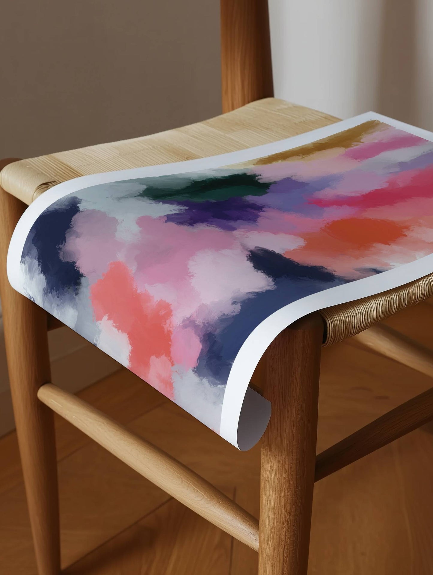 Colorful & Dreamy Abstract, Contemporary Wall Art - Digital Product