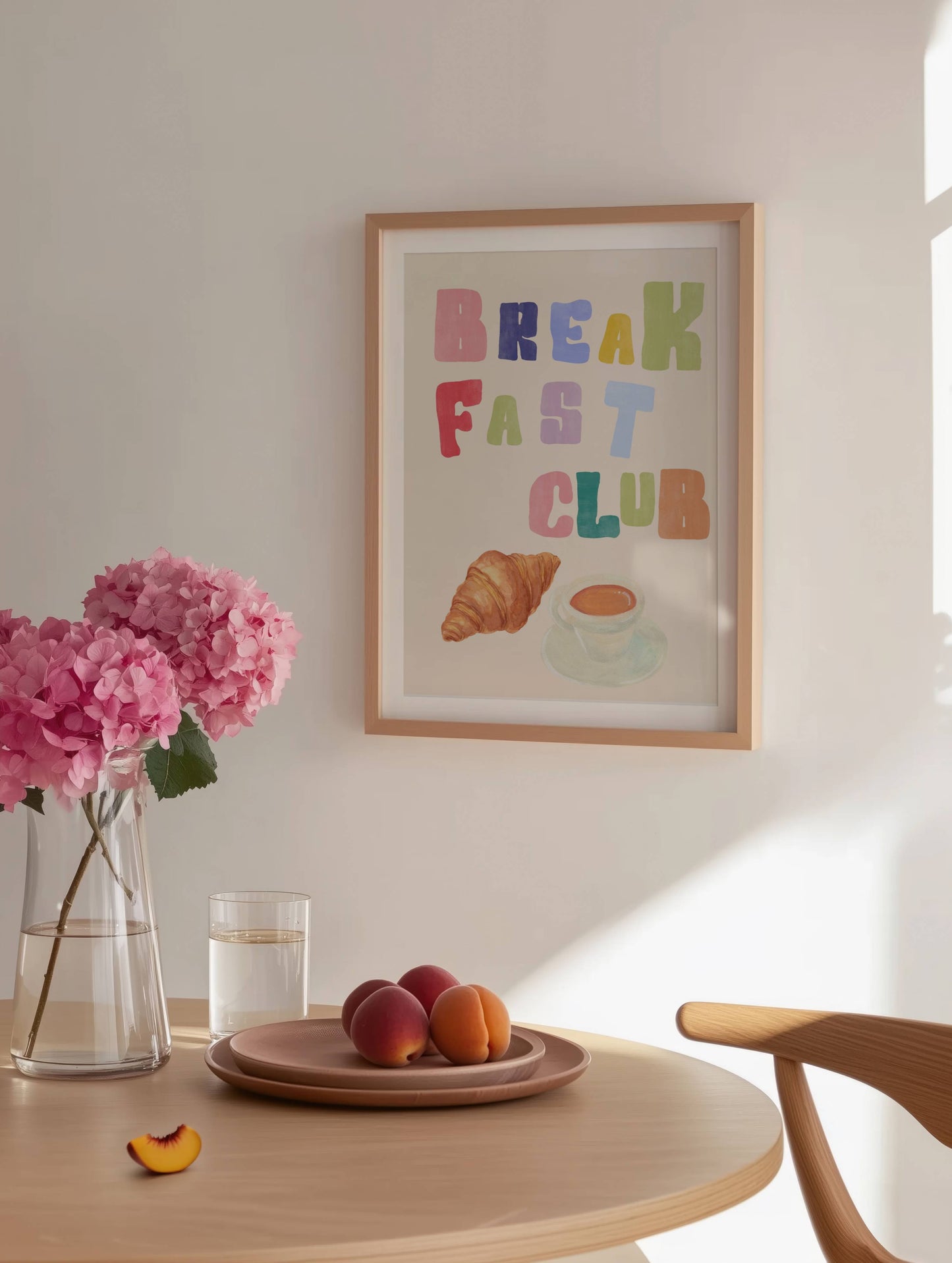 "Breakfast Club" Retro Kitchen Inspired Print - Digital Product