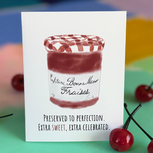 Extra Sweet - Greeting Card