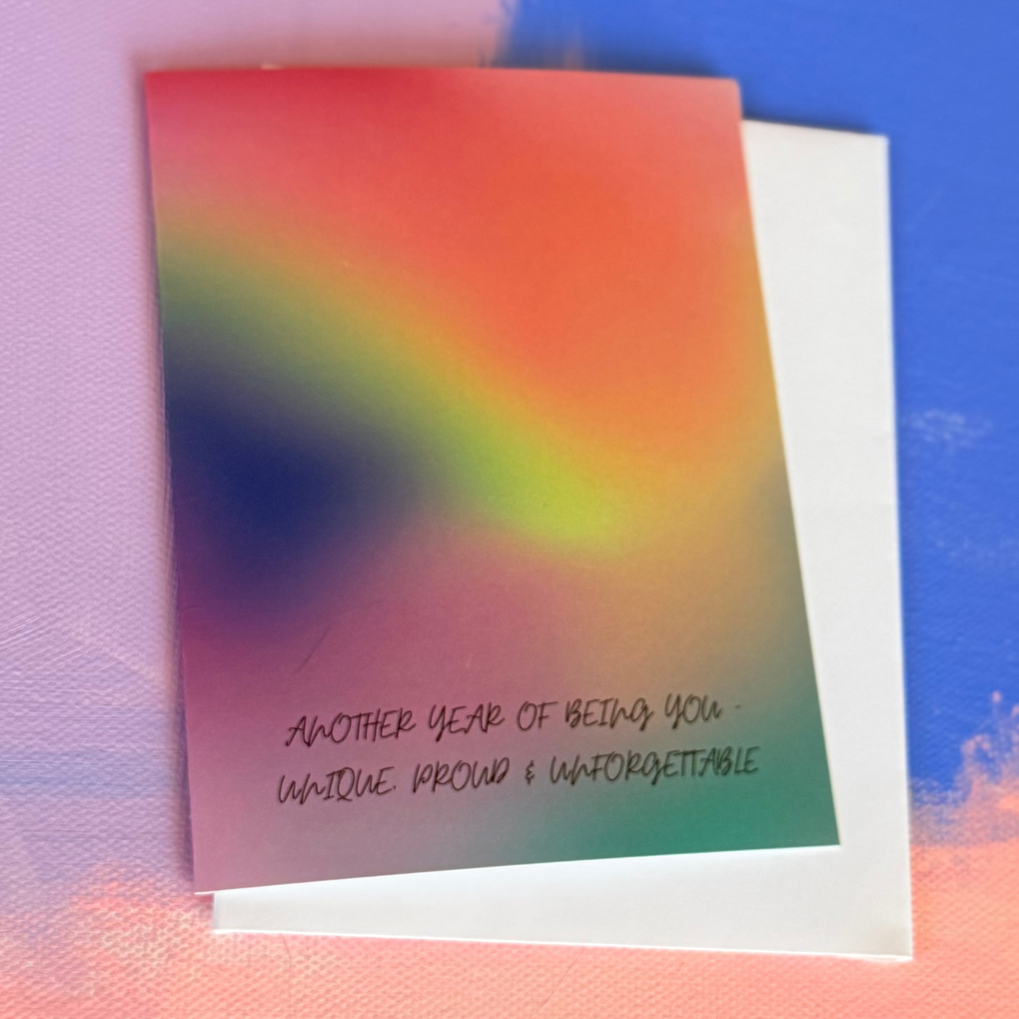 Unique and Proud - Greeting Card