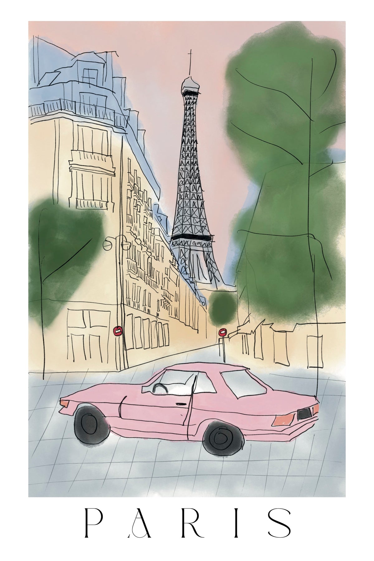Paris - Art Print