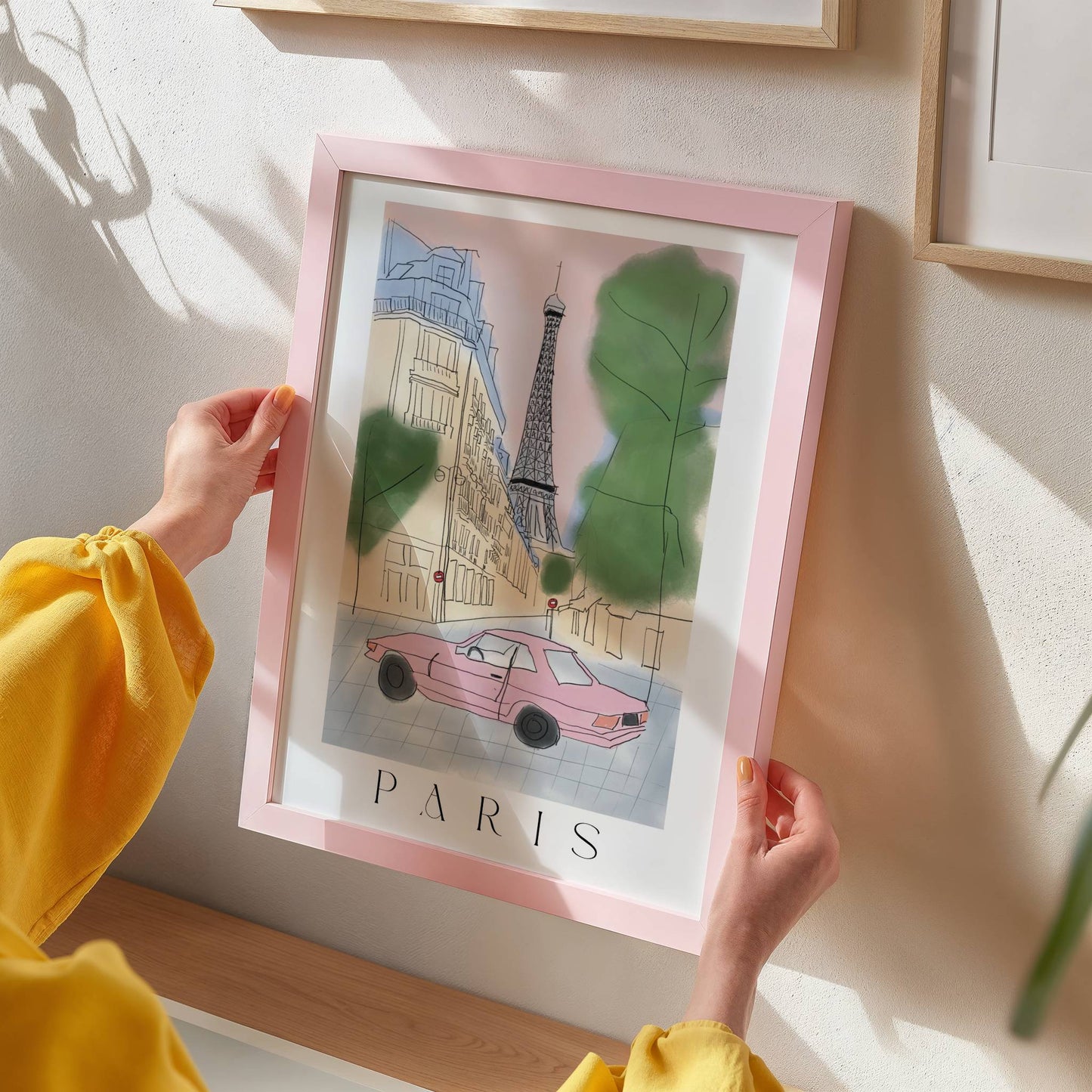 Paris Eiffel Tower Print - Digital product