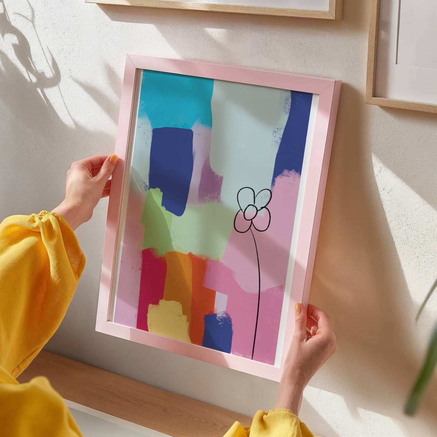 Colorful Abstract Flower - Digital Product