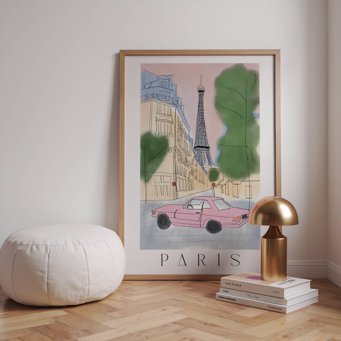 Paris Eiffel Tower Print - Digital product