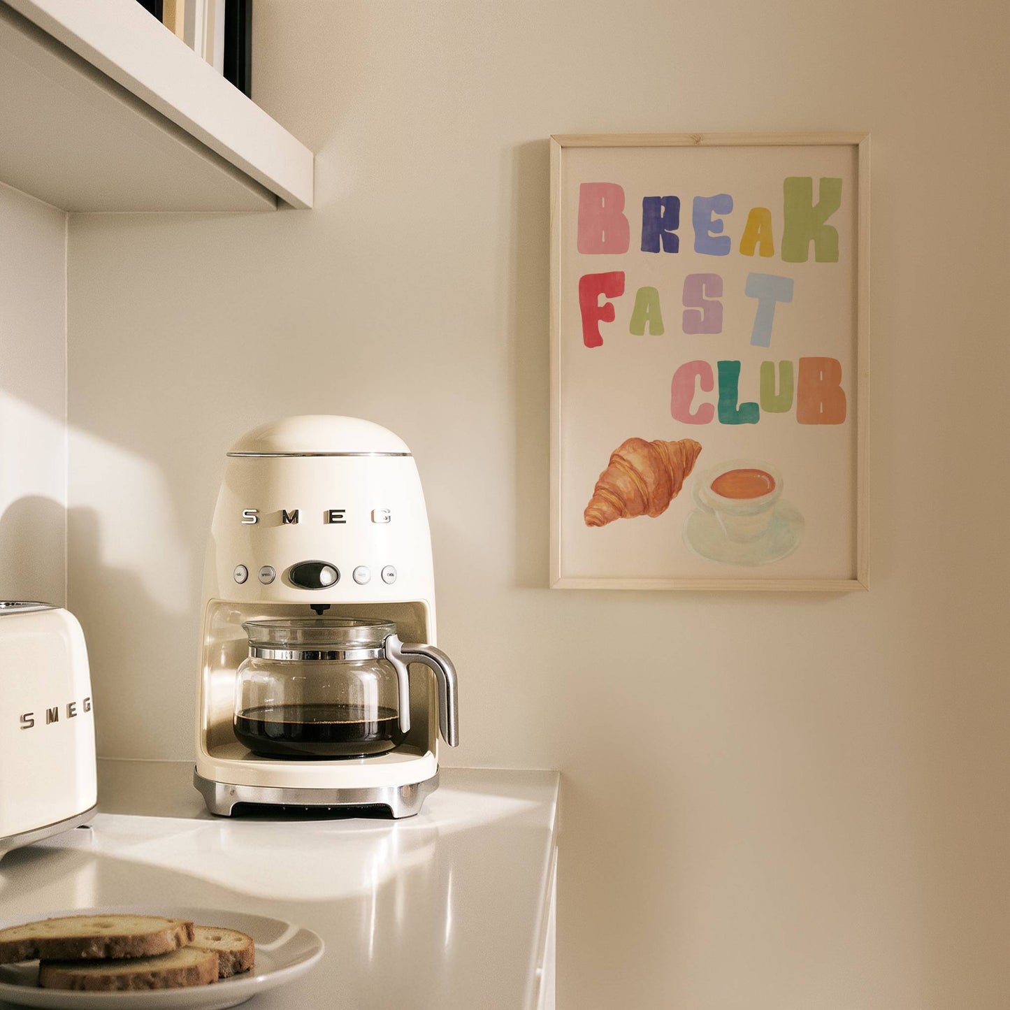 "Breakfast Club" Retro Kitchen Inspired Print - Digital Product