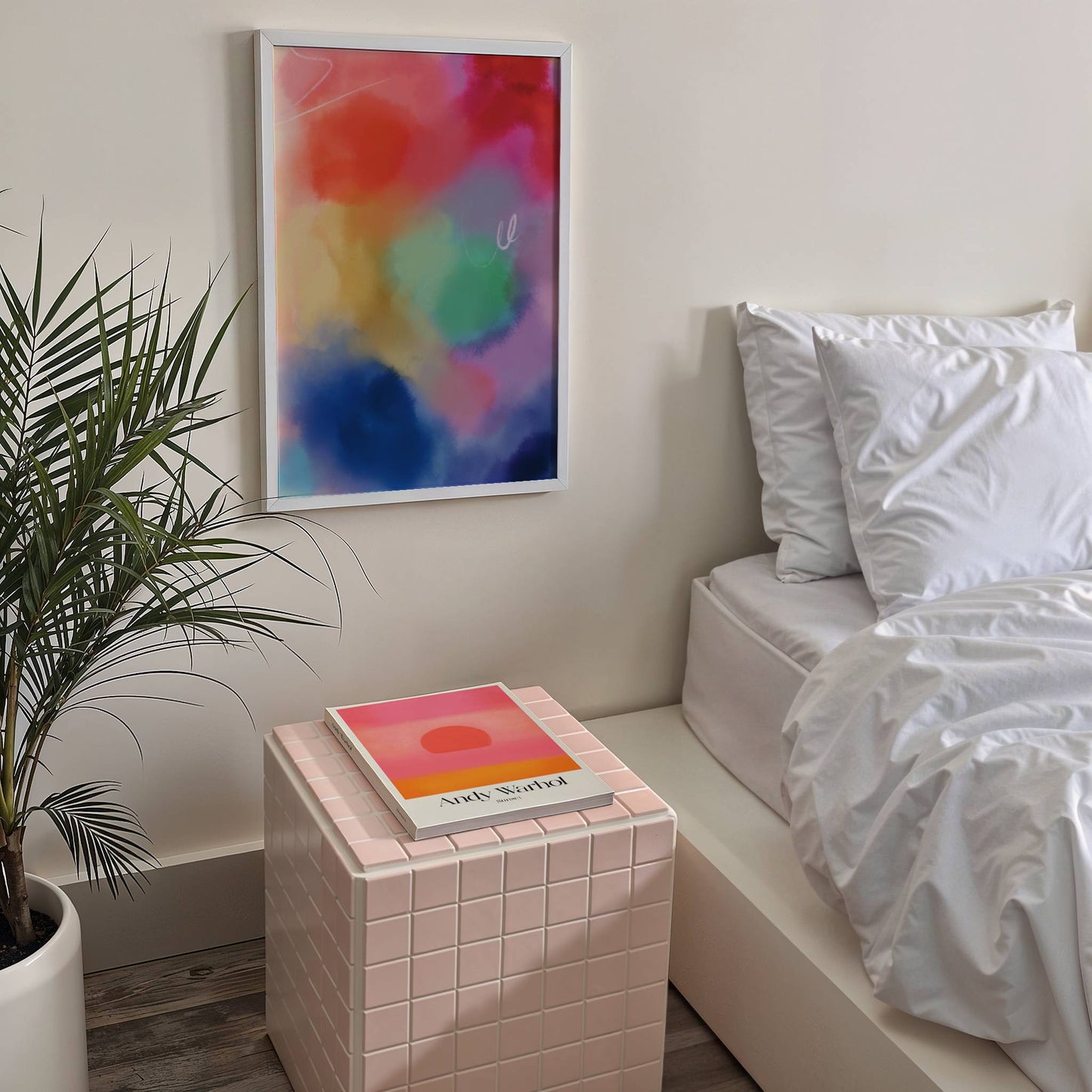 Colorful Watercolor Aura Print - Digital Product