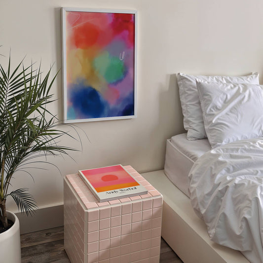 Colorful Watercolor Aura Print - Digital Product