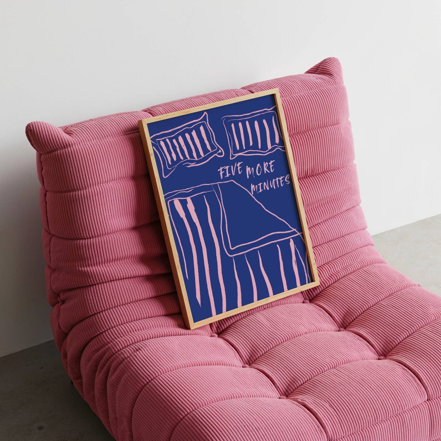 Five More Minutes Cozy Quote - Digital Product