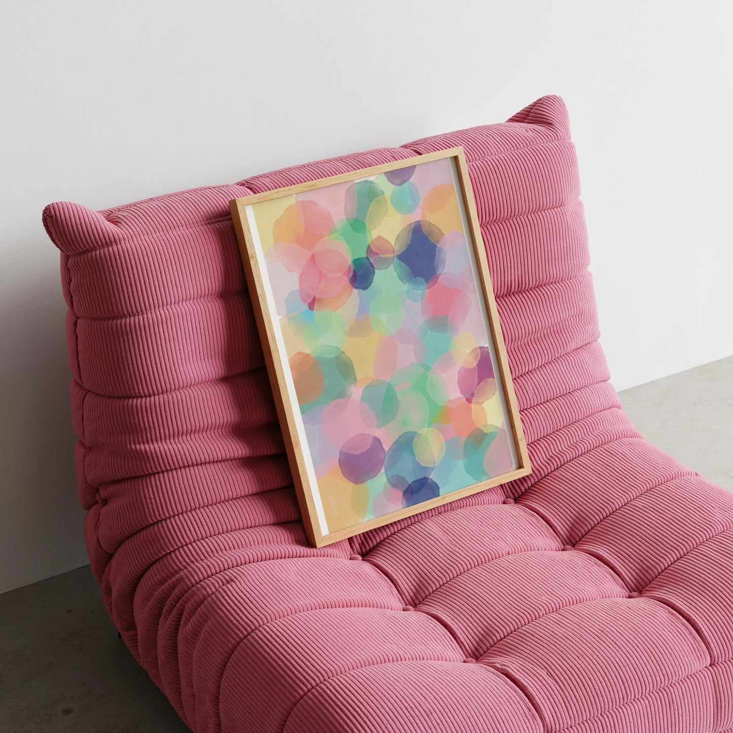 Watercolor Drops, Modern Print - Digital Product