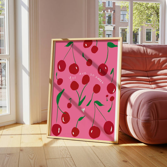 "You Are So Sweet" Pink Cherry - Digital product
